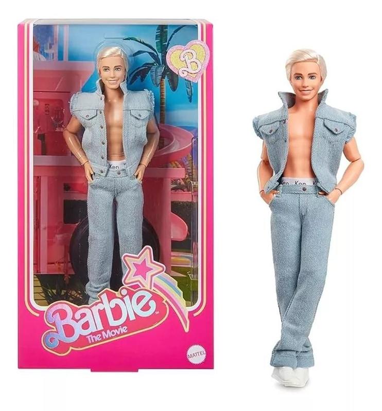 Boneco Ken Barbie O Filme Primeiro Look - Mattel HRF27 - Boneco